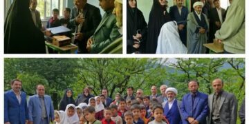 بازدید مدیر کل آموزش و پرورش استان گیلان از مدارس کوهستانی و عشایری حویق