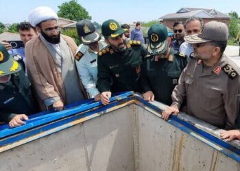 بهره‌برداری از پروژه جهاد آبرسانی در بخش اسالم شهرستان تالش