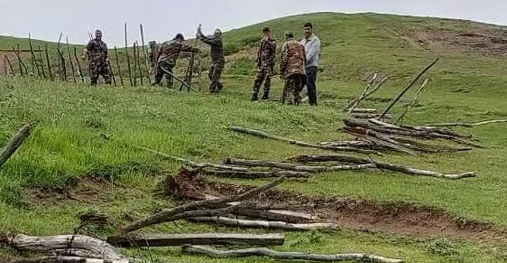 رفع تصرف ۱۷ هکتار از اراضی بکر و باارزش سوباتان تالش