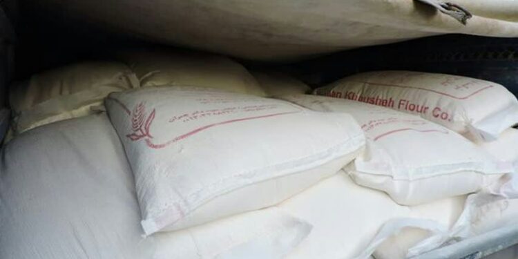 آرد خارج از توزیع شبکه به مقصد نرسید