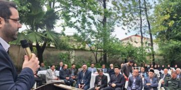 کلنگ احداث مرکز خدمات جامع سلامت شهری روستایی شماره (۱) اسالم با حضور مسئولان زده شد