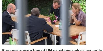 اروپا مدعی شد: اگر تا پایان تابستان توافقی حاصل نشود تحریم‌های ایران بازگردانده خواهد شد