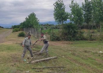 با حکم قضایی صورت گرفت:  رفع تصرف ۲۵۰۰ متر مربع از اراضی ملی و حفاظت شده لیسار