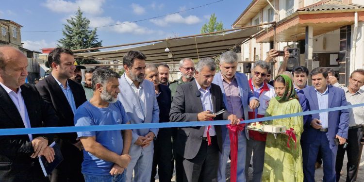 افتتاح ۶۲ پروژه عمرانی و اشتغالزایی در بخش حویق تالش به مناسبت هفته دولت