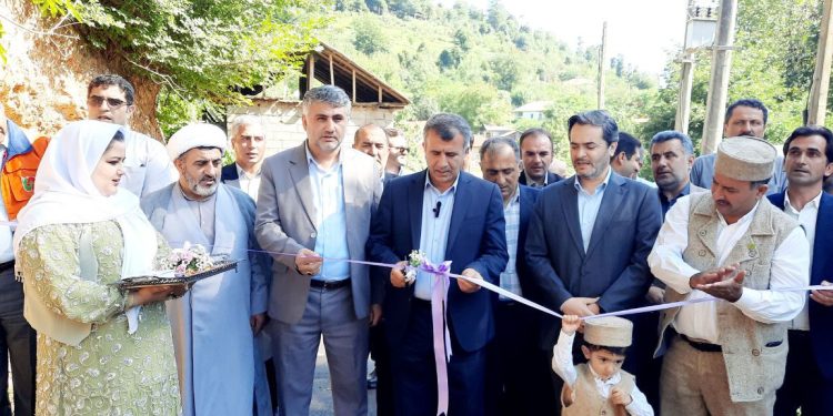 افتتاح ۸۶ پروژه عمرانی در بخش مرکزی شهرستان تالش در هفتمین روز از هفته دولت