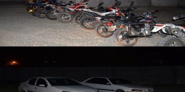 توقیف ۲۲ موتورسیکلت و ۲ خودروی متخلف در طرح ارتقای امنیت اجتماعی تالش