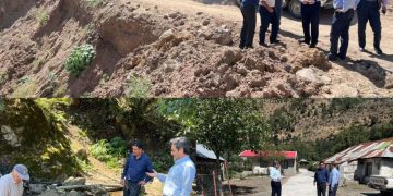 بازدید بخشدار مرکزی تالش از پروژه‌های روستاهای فاقد دهیاری بخش مرکزی شهرستان تالش