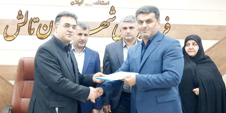 بخشدار جدید حویق تالش معرفی شد