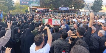 پیکر ۲ شهید گمنام در تالش تشییع شد