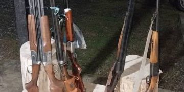 تشدید گشت‌های شبانه محیط زیست تالش؛ ۶ قبضه سلاح شکاری کشف و ضبط شد