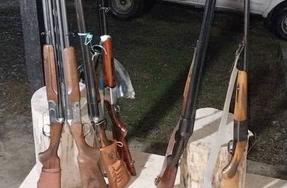 تشدید گشت‌های شبانه محیط زیست تالش؛ ۶ قبضه سلاح شکاری کشف و ضبط شد