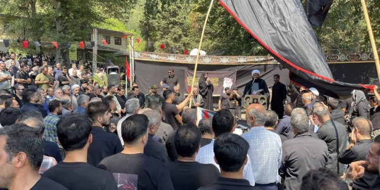 برگزاری ارج‌پیمایی جاماندگان اربعین در تالش با حضور بیش از ۴۰ موکب خدمت‌رسان